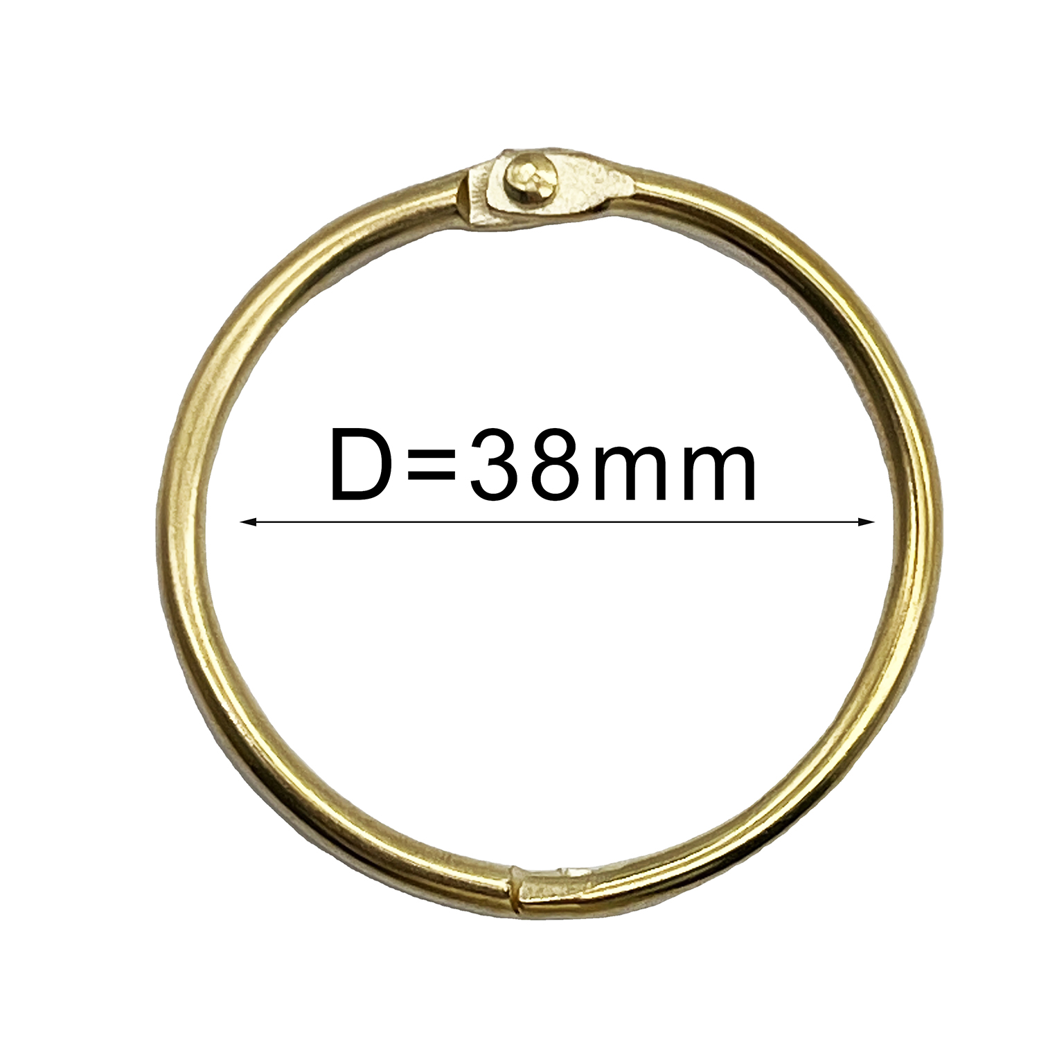 38mm office school home supplies silver iron cheap fancy book shape ring durable stainless steel metal book key rings